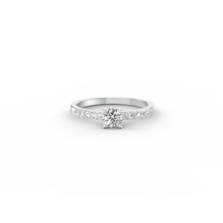 Prsten Amelie Romantik - bílé zlato