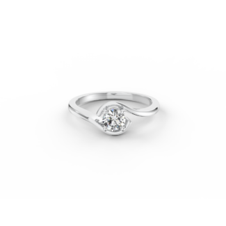 Prsten Celeste Modern - bílé zlato