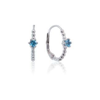 Náušnice Jessica - bílé zlato, diamanty