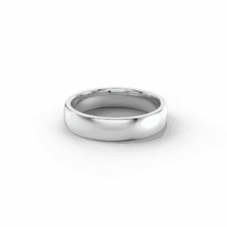 Pánský snubní prsten 110 - bílé zlato