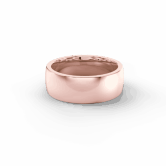 Pánský snubní prsten 120 - růžové zlato