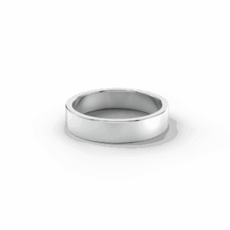 Pánský snubní prsten 140 - bílé zlato